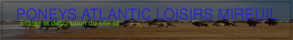 PONEYS ATLANTIC LOISIRS MIREUIL